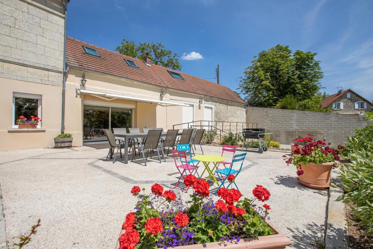 Les Ormes - Grande Maison Avec Jacuzzi Largny-sur-Automne 외부 사진